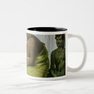 Tasse 2 Couleurs Ka'ahumanu, reine des îles de sandwich