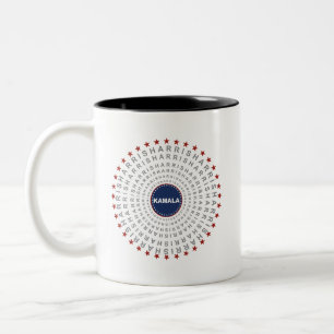 Tasse 2 Couleurs KAMALA HARRIS Échos de la boue du changement