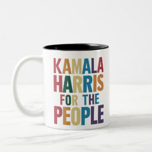 Tasse 2 Couleurs Kamala Harris pour le président LGBT Gay pride Rai
