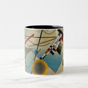Tasse 2 Couleurs Kandinsky Composition Peinture Abstraite