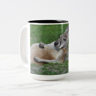 Tasse 2 Couleurs Kangaroo à dos