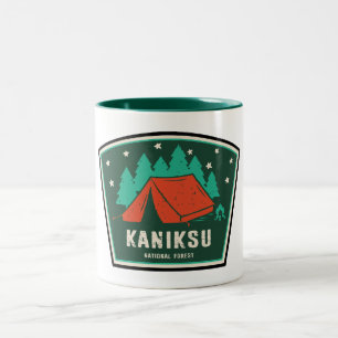 Tasse 2 Couleurs Kaniksu Forêt Nationale Idaho Camping