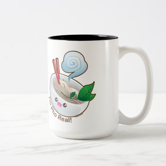 Tasse 2 Couleurs Kawaii Pho vrai (Droit)