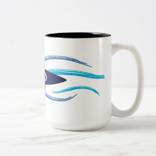 Tasse 2 Couleurs Kayak actuel