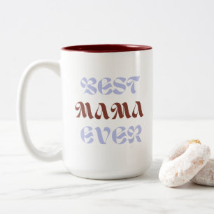 Tasse 2 Couleurs Kaye et Summer Meilleure maman jamais