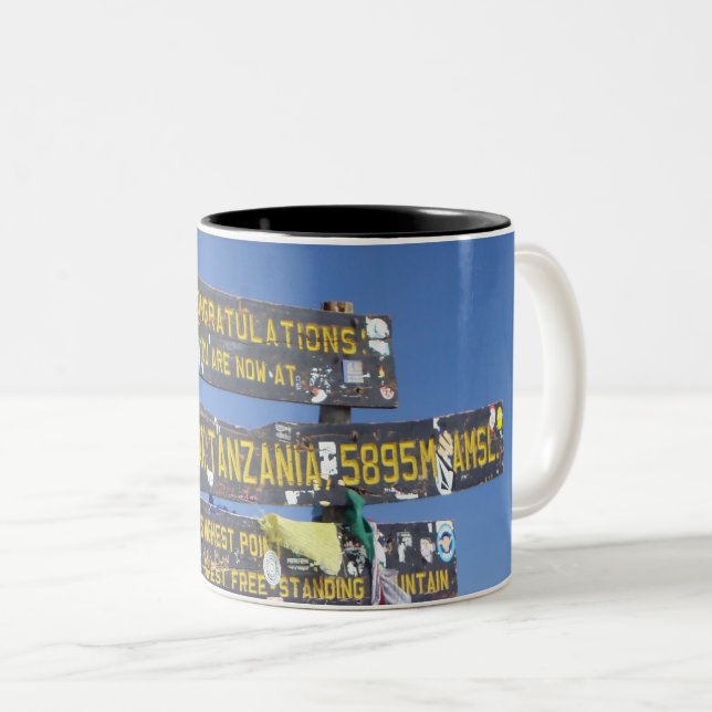 Tasse 2 Couleurs Kilimanjaro (Devant droit)