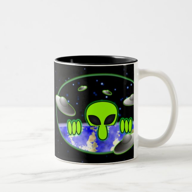 Tasse 2 Couleurs Kilroy étranger (Droit)