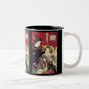 Tasse 2 Couleurs kimono japonais geisha