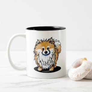 Tasse 2 Couleurs KiniArt Pomeranian