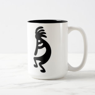 Tasse 2 Couleurs 'Kokopelli