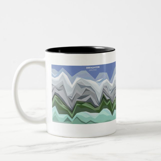 Tasse 2 Couleurs Kopidion Shmoocon visualisation de données (Gauche)