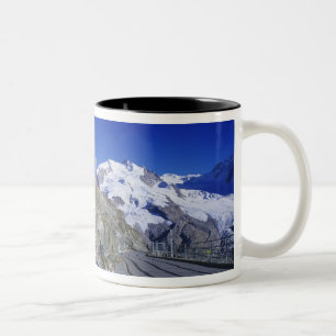 Tasse 2 Couleurs Kulm hotel and trail, Gornergrat, Zermatt,