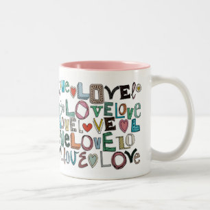 Tasse 2 Couleurs l o v e LOVE