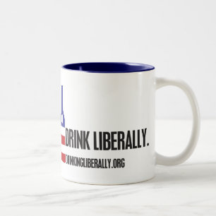 Tasse 2 Couleurs La boisson Deux-A libéralement modifié la tonalité