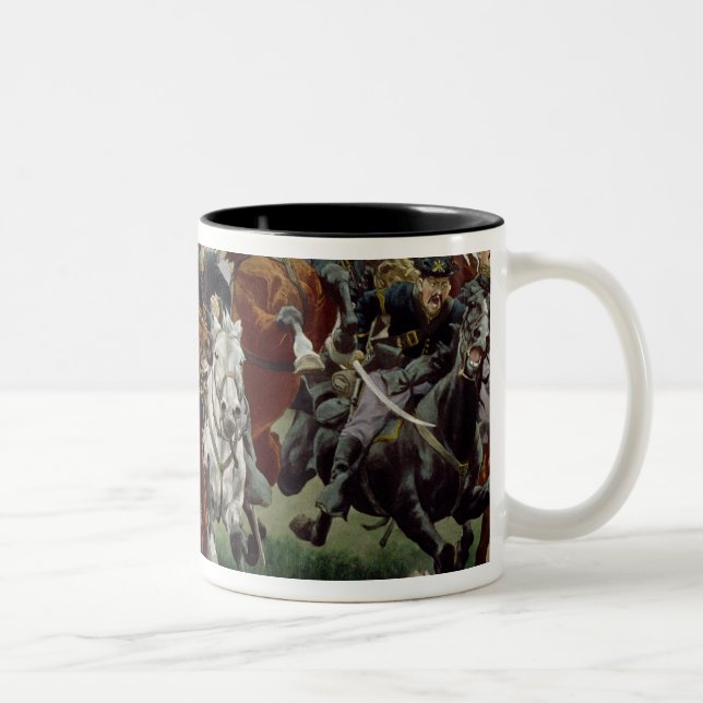 Tasse 2 Couleurs La cavalerie, 1895 (Droit)