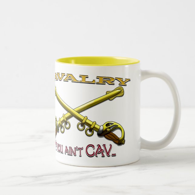Tasse 2 Couleurs La cavalerie glorifient Drinkware (Droit)