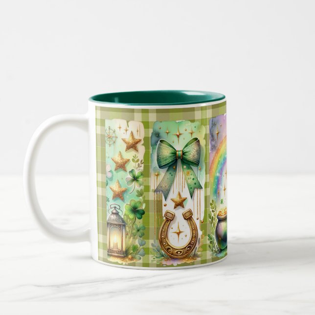 Tasse 2 Couleurs La Chance Des Irlandais (Gauche)