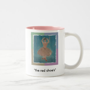 Tasse 2 Couleurs "la chaussure rouge "