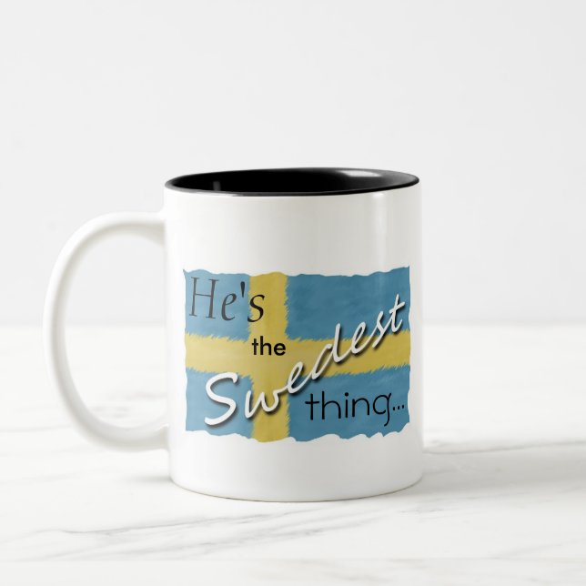 Tasse 2 Couleurs La chose de Swedest…. (Gauche)