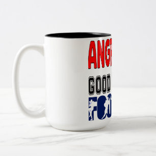 Tasse 2 Couleurs La Colère Coule Bon Matin Football