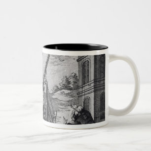 Tasse 2 Couleurs La comète de Halley observée en 1759 par Cassini