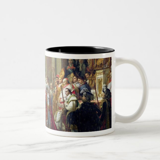 Tasse 2 Couleurs La consécration et le Josephine du napoléon (Droit)
