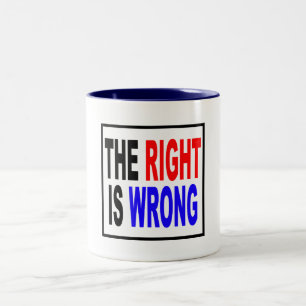 Tasse 2 Couleurs La droite est erronée