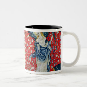 Tasse 2 Couleurs La femme recevant des ailes pour se sauver le