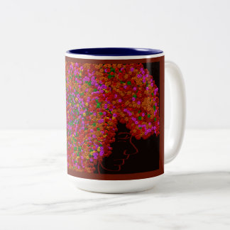 Tasse 2 Couleurs La Fleur de Minuit