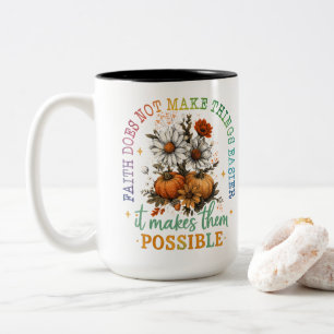 Tasse 2 Couleurs La Foi Ne...