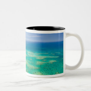 Tasse 2 Couleurs La Grande Barrière de corail, vue aérienne de Gr