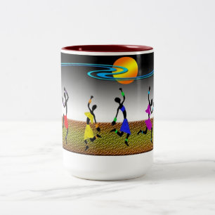 Tasse 2 Couleurs La Joie De La Danse