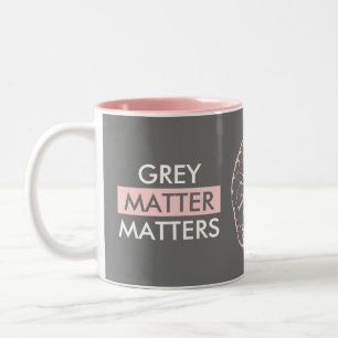 Tasse 2 Couleurs La matière grise compte