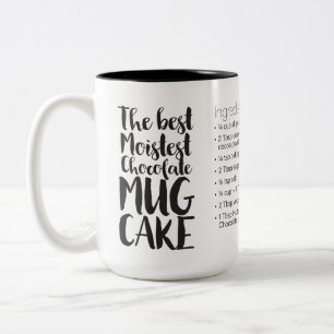 Tasse 2 Couleurs La meilleure recette de gâteau au chocolat, la pl
