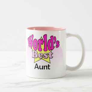 Tasse 2 Couleurs La meilleure tante du monde