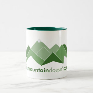 Tasse 2 Couleurs La montagne s'en fiche