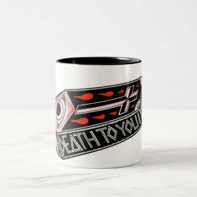 Tasse 2 Couleurs la mort à vous (Centre)