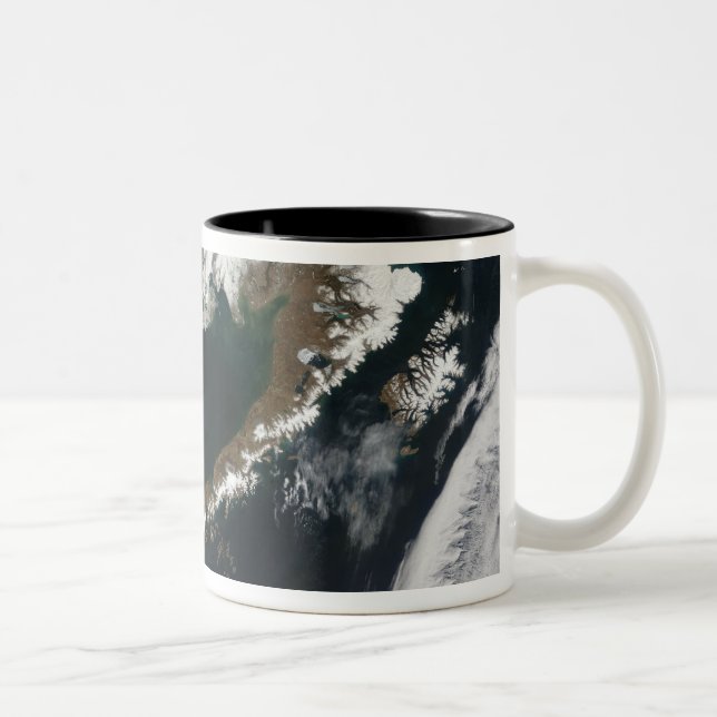 Tasse 2 Couleurs La péninsule d'Alaska et les îles Aléoutiennes (Droit)
