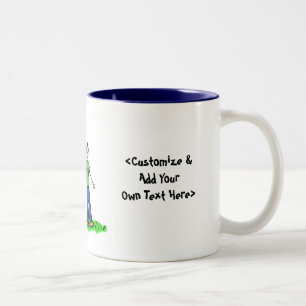 Tasse 2 Couleurs La petite fille de papa (Brunette)