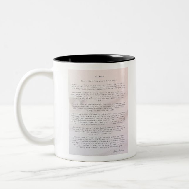 Tasse 2 Couleurs La Pierre (Gauche)