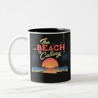 Tasse 2 Couleurs la plage