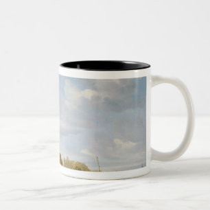 Tasse 2 Couleurs La plage chez Egmond-an-Zee