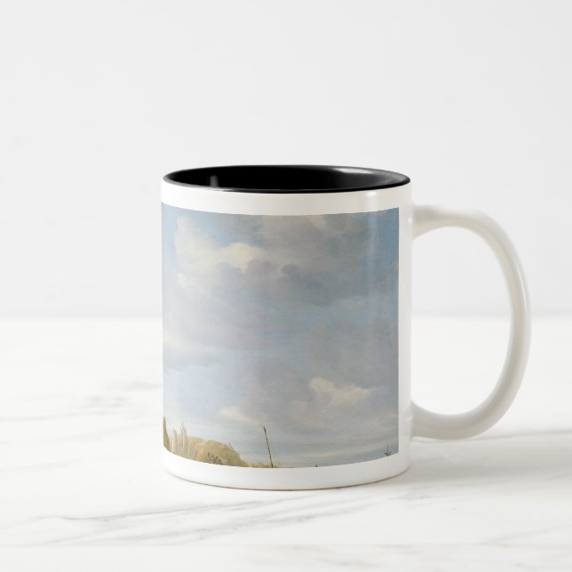 Tasse 2 Couleurs La plage chez Egmond-an-Zee (Droit)