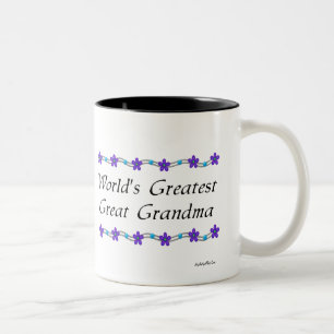 Tasse 2 Couleurs La plus grande grande grand-maman du monde