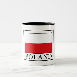 Tasse 2 Couleurs La Pologne