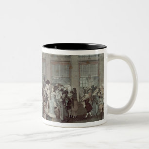 Tasse 2 Couleurs La promenade de la galerie de Palais Royal, 1787