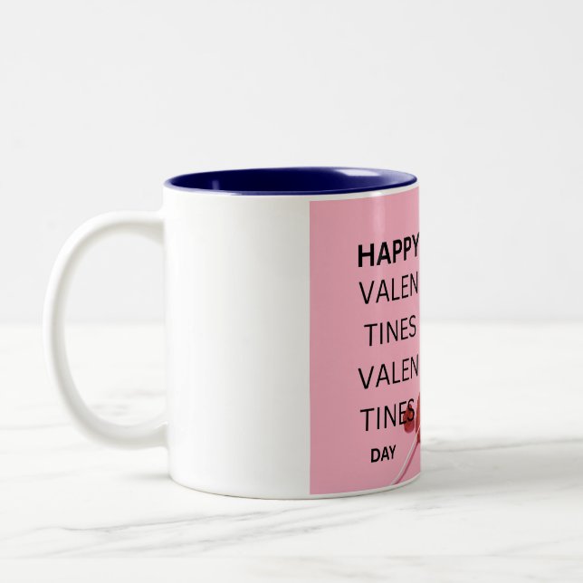 TASSE 2 COULEURS LA SAINT-VALENTIN (Gauche)