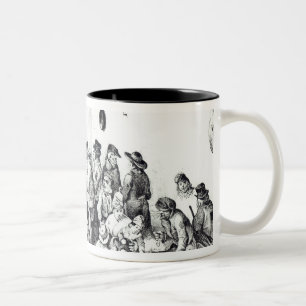Tasse 2 Couleurs La salle de chauffage publique à Paris, 1840