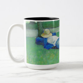 Tasse 2 Couleurs La Siesta (par Gustave Caillebotte)