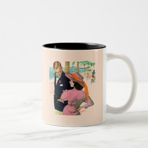 Tasse 2 Couleurs La stratégie de l'amour